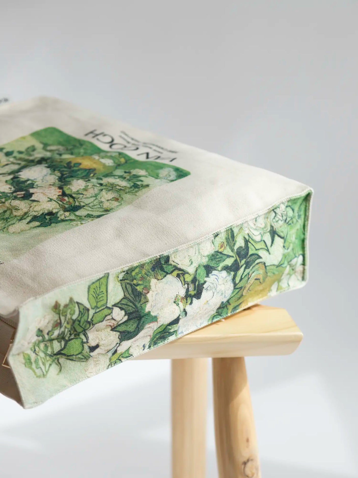 Van Gogh „Fehér rózsák” – Vászontáska