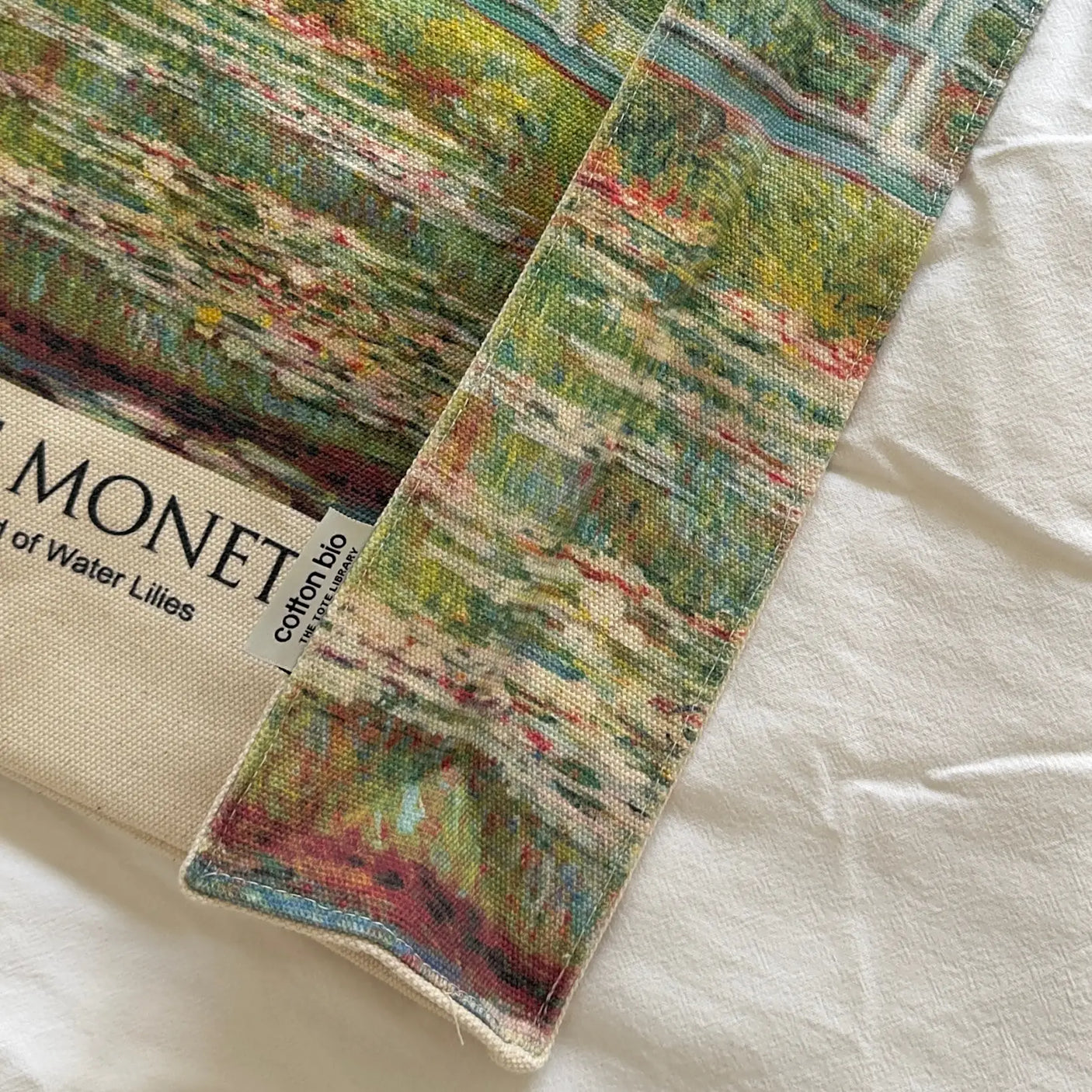 Claude Monet "Lilies Pond" - Tote Bag