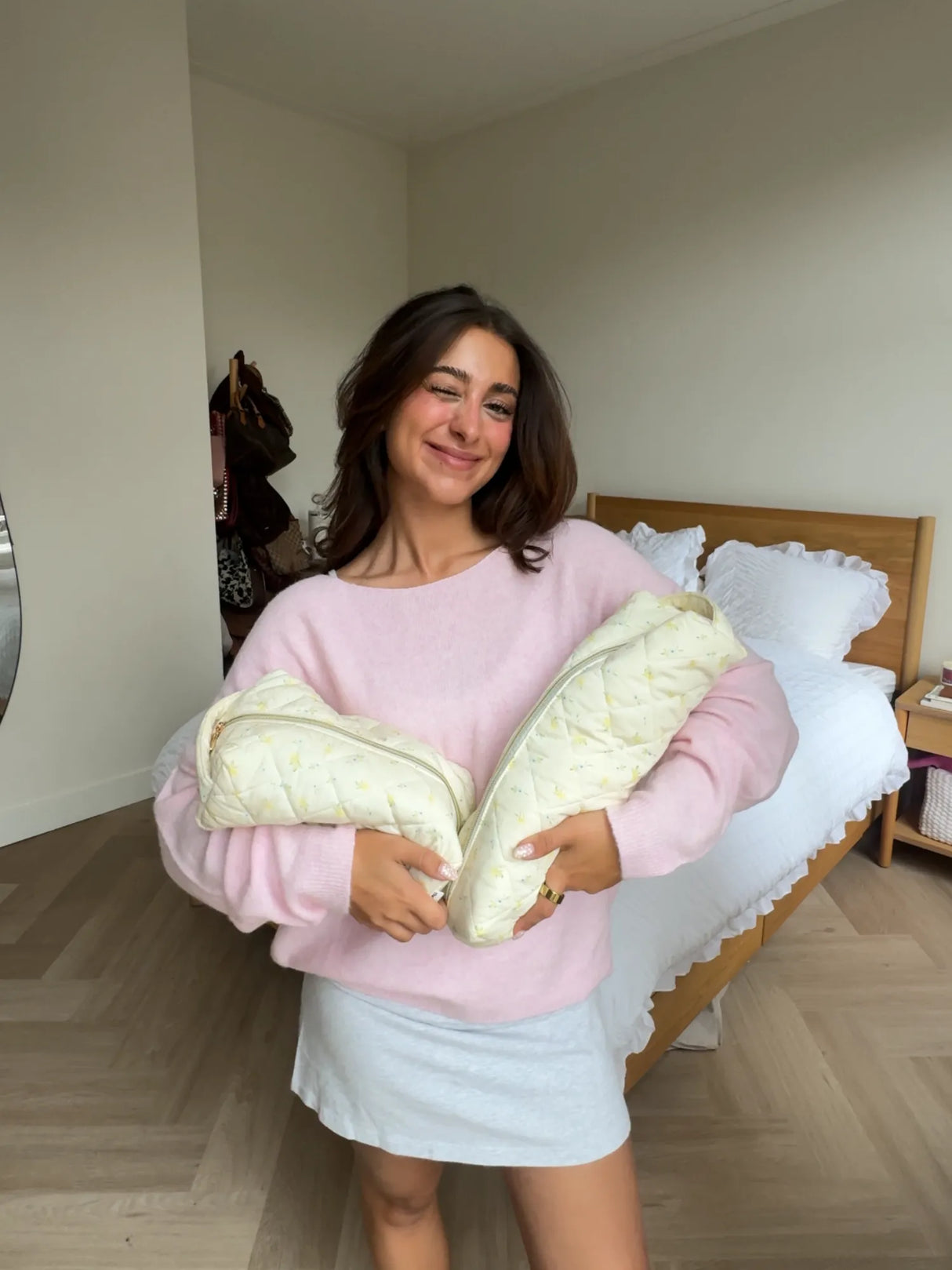 Butter Pouch – Vajszínű Sminktáska