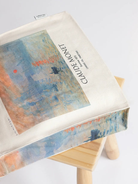 Claude Monet "Impression, Sunrise" - Tote Bag