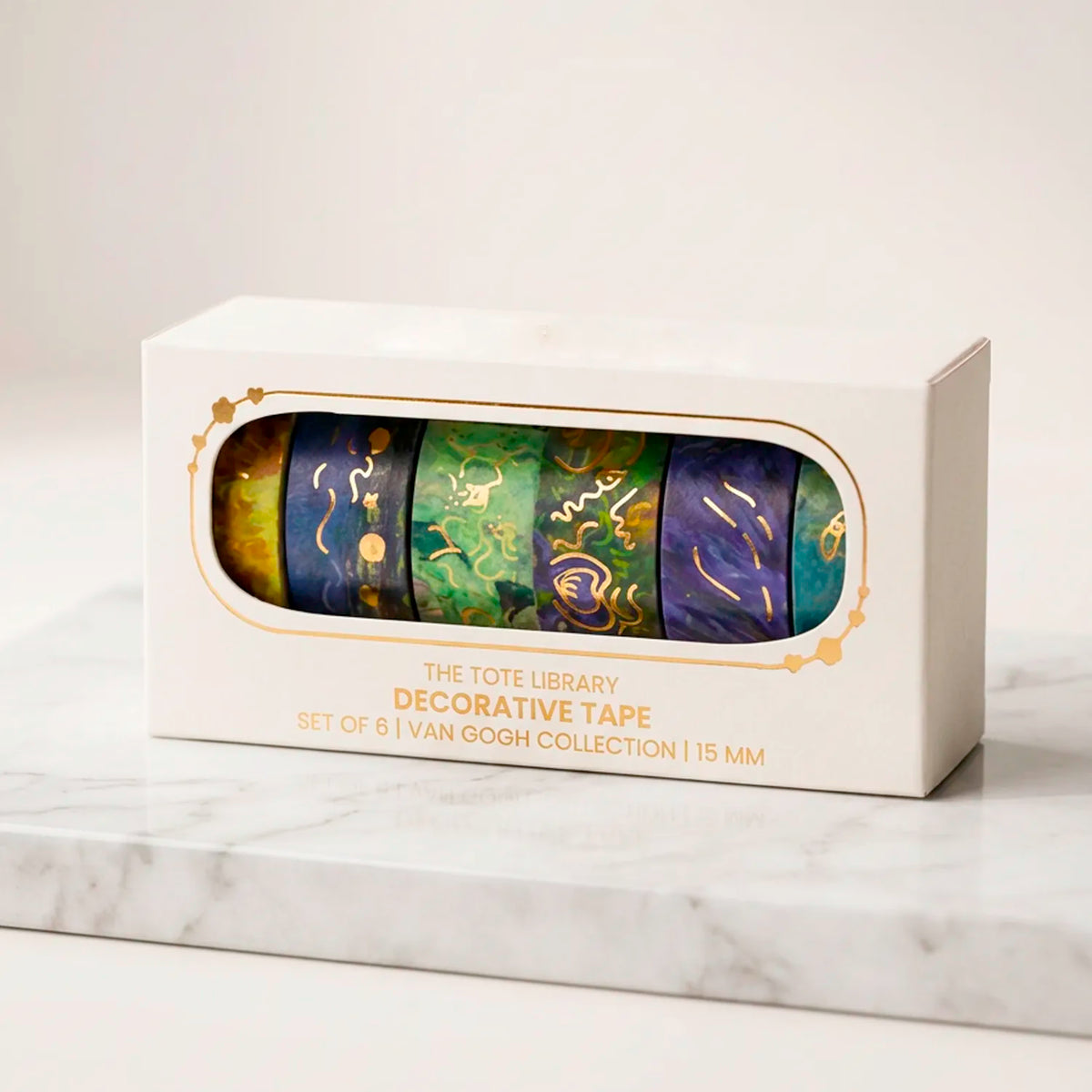 Washi tape TTL - Collection Van Gogh (lot de 6)