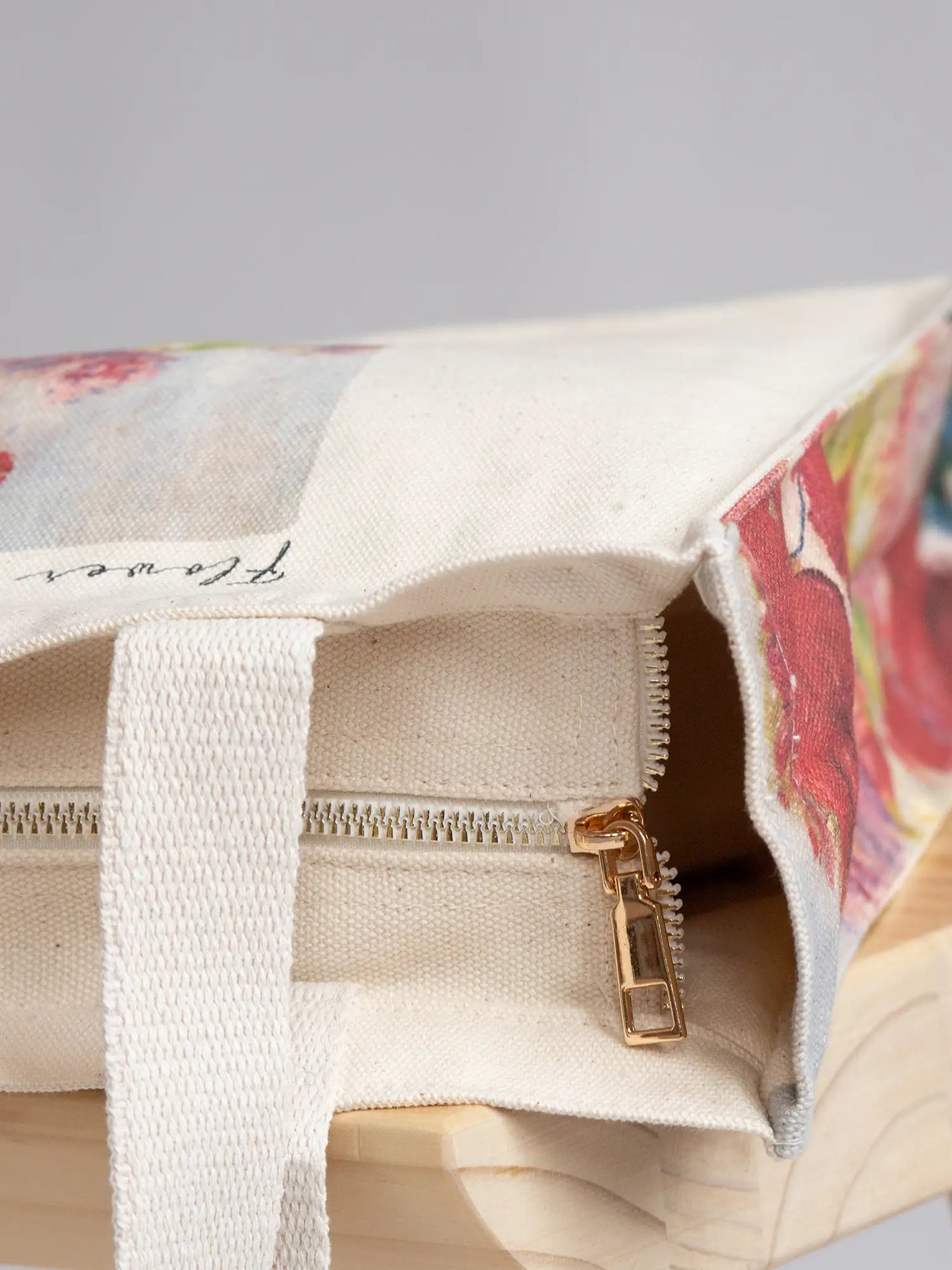 Bolso de mano "Peonías" de Claude Monet