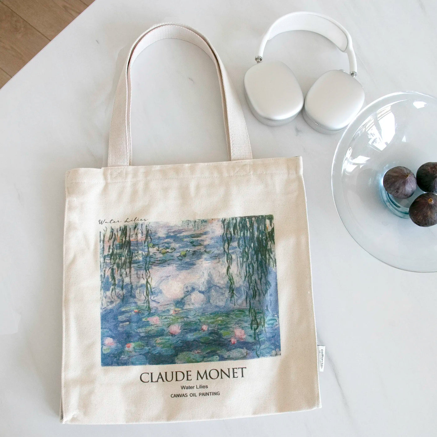Claude Monet "Water Lilies" - Tote Bag