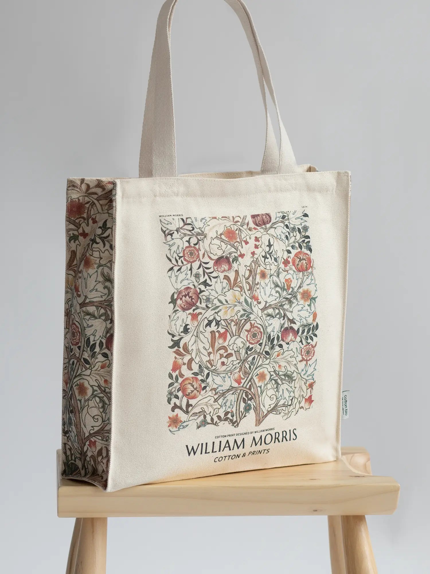 William Morris "Red Rose" - Tote Bag
