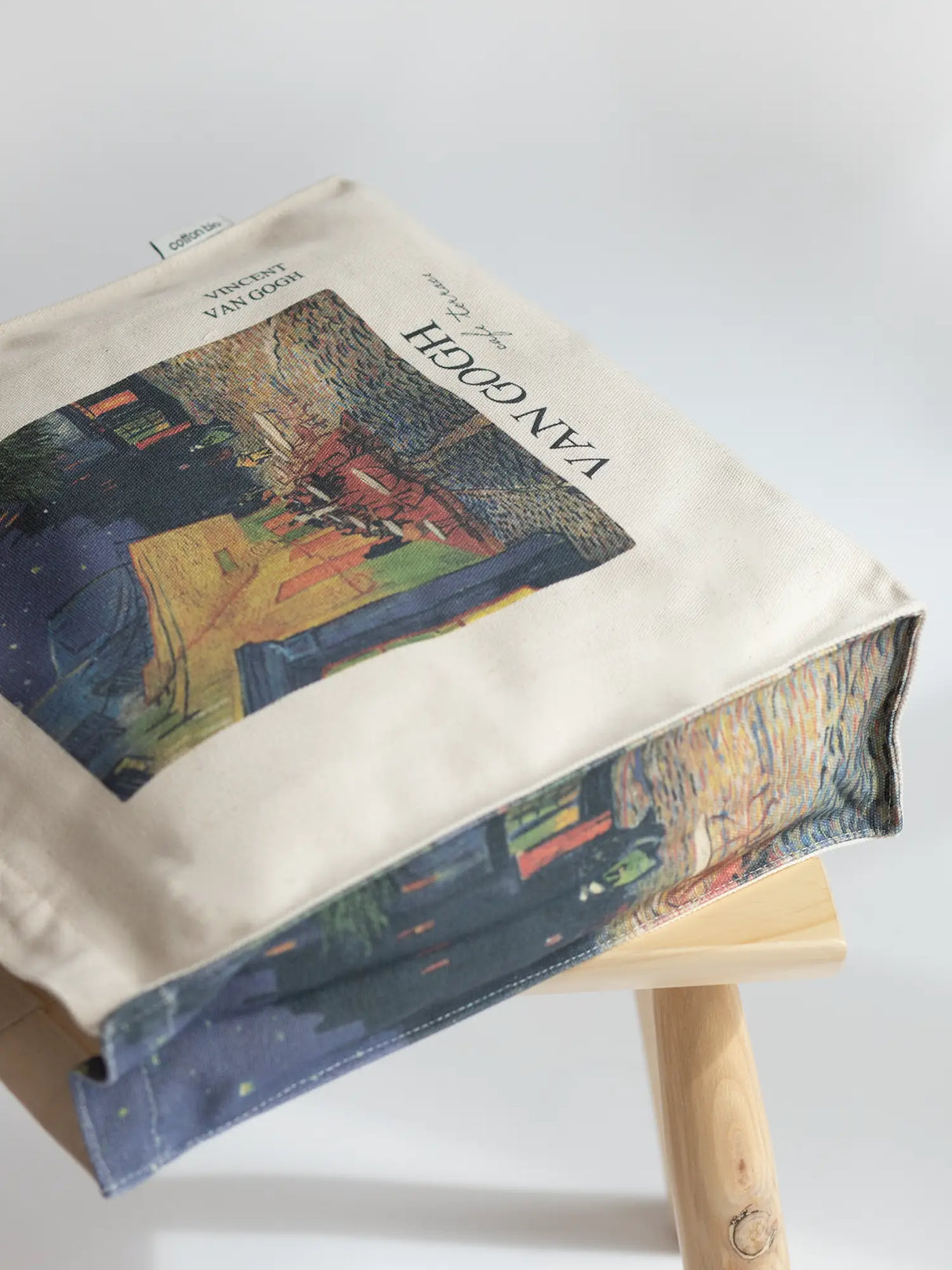 Van Gogh Starry Night Thick Canvas Tote Bag | The Tote Library