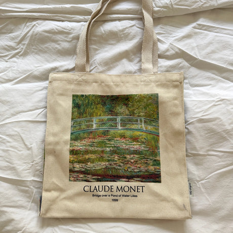 Claude Monet "Lilies Pond" - Tote Bag