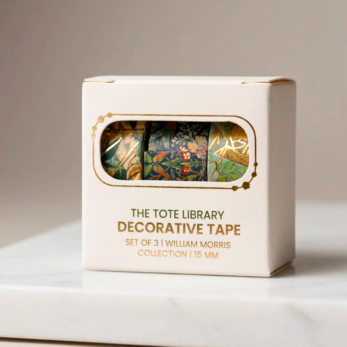 Washi tape TTL - Collection William Morris (lot de 3)