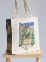 Claude Monet "Garden" - Tote Bag