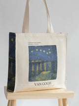 Van Gogh "Starry Night Over the Rhône" - Tote Bag