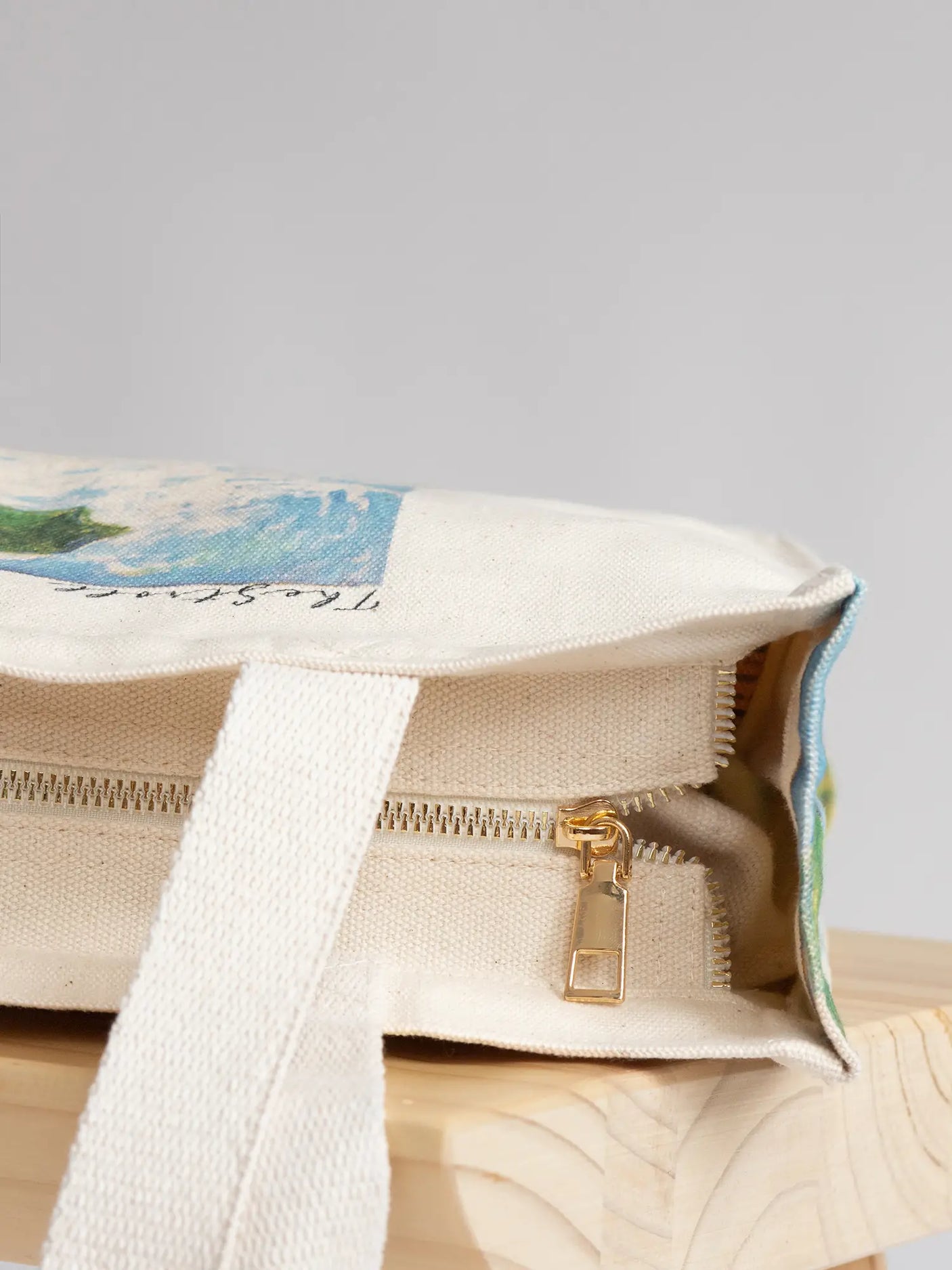 Bolso de mano "Mujer con sombrilla" de Claude Monet
