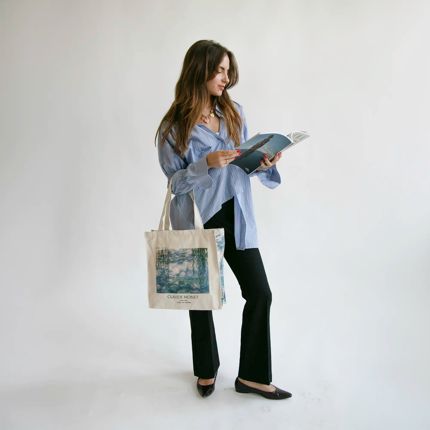 Claude Monet "Water Lilies" - Tote Bag