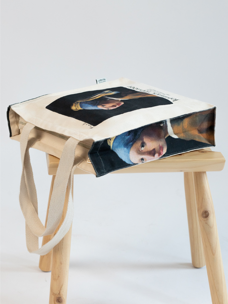 Johannes Vermeer "Girl with a Pearl Earring" - Tote Bag