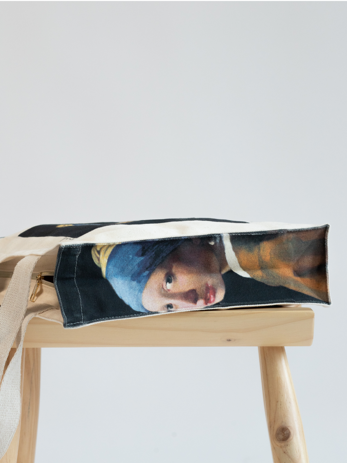 Johannes Vermeer "Girl with a Pearl Earring" - Tote Bag