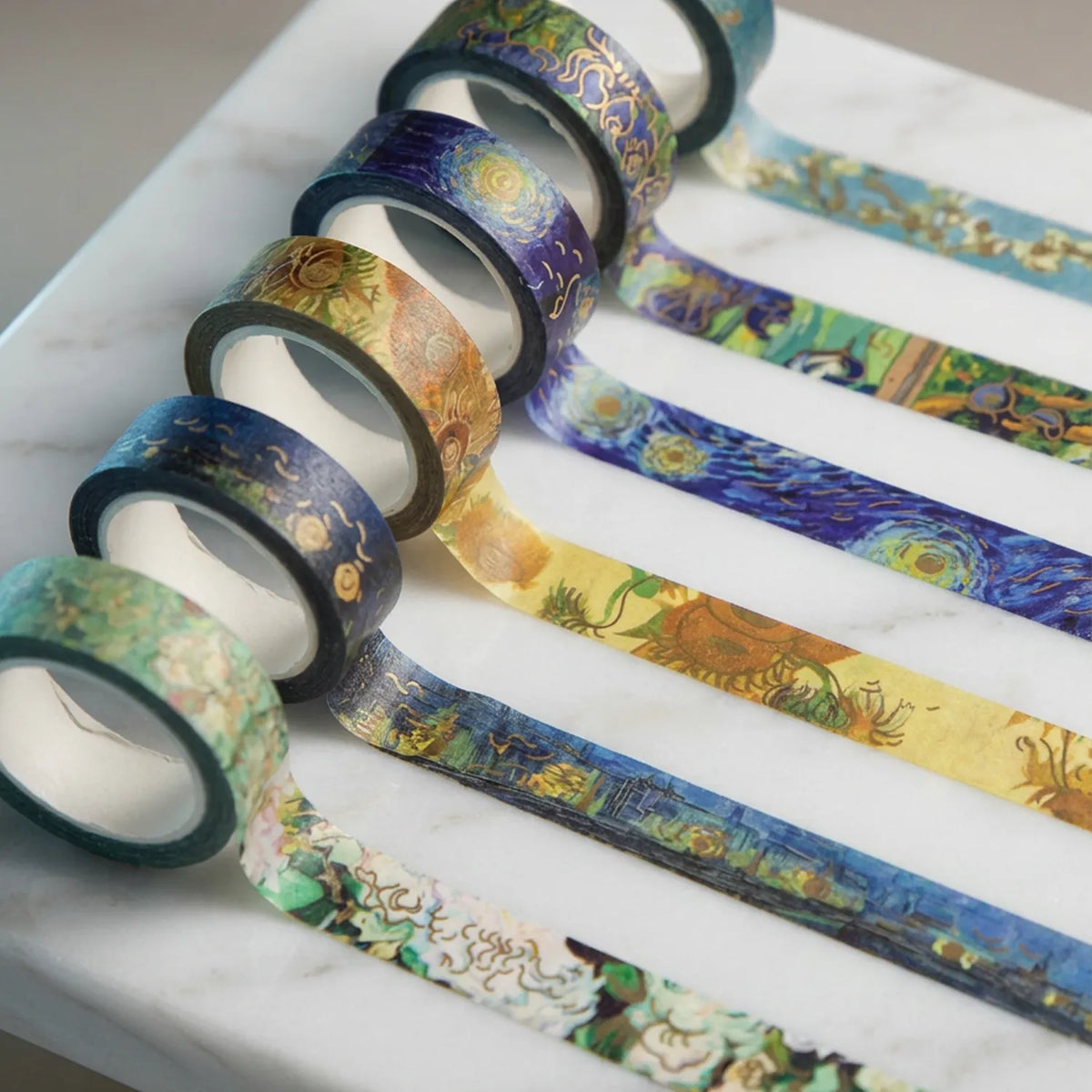 Washi tape TTL - Collection Van Gogh (lot de 6)