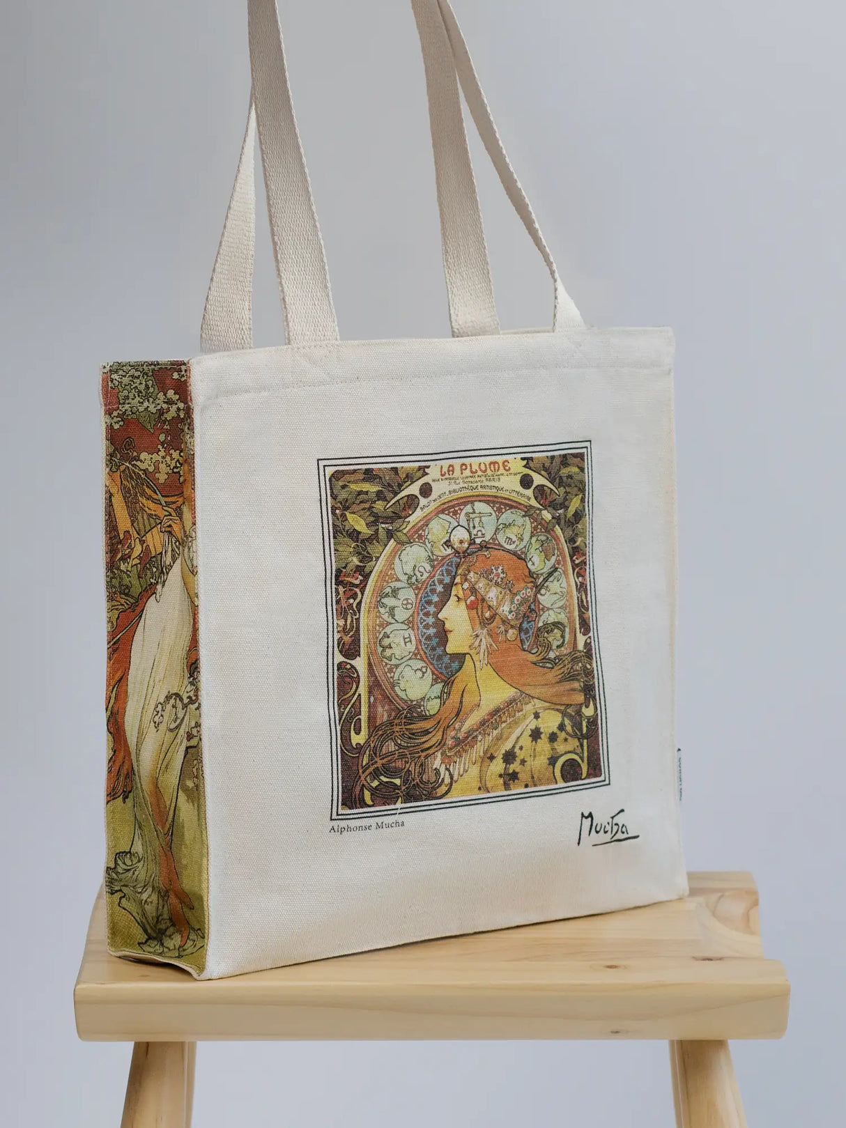 Alphonse Mucha "La Plume" - Tote Bag