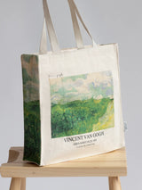 Van Gogh "Green Wheat Field"  - Tote Bag