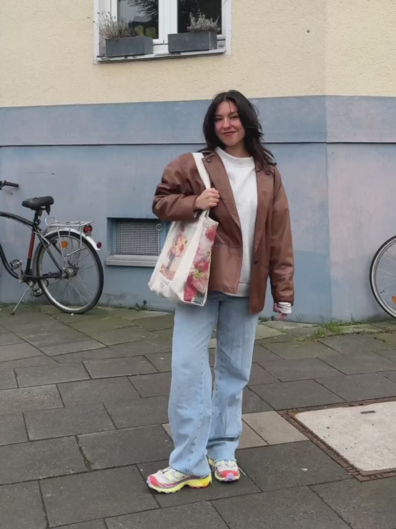 Bolso de mano "Peonías" de Claude Monet